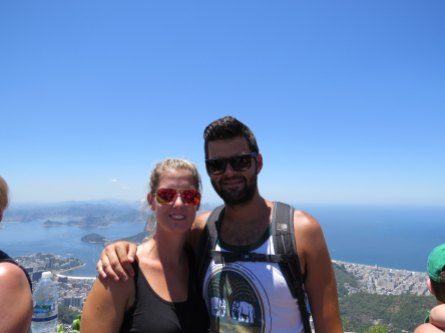 Awesome views from atop Corcovado